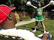cheerleader with massive ass gets nailed